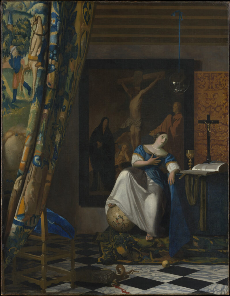 “The Allegory of Faith” by Johannes Vermeer