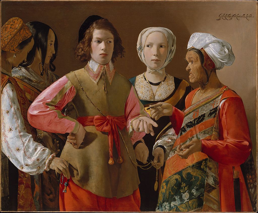 “The Fortune Teller” by Georges de La Tour