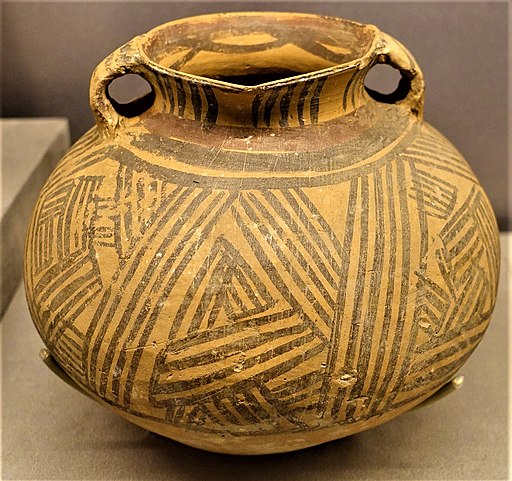 Double Loop Handled Pot