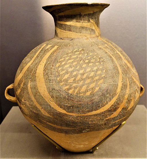 Double Loop Handled Pot
