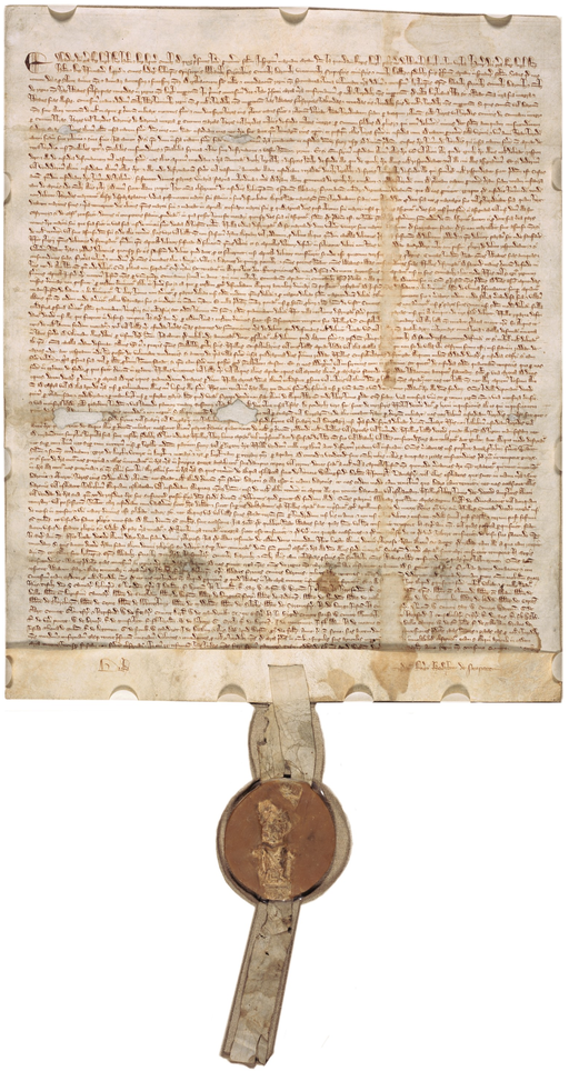 1297 version of the Great Charter – National Archives Building in Washington, D.C.