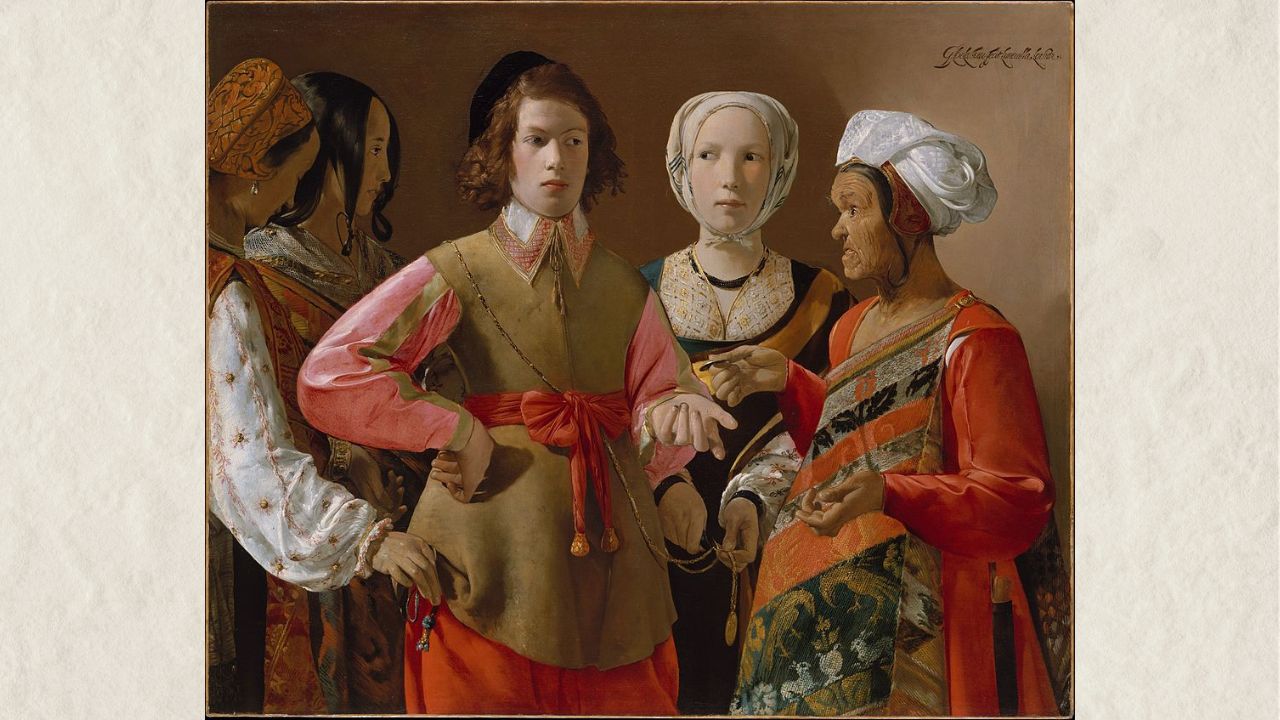 “The Fortune Teller” by Georges de La Tour