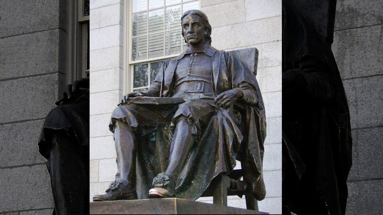 “John Harvard” by Daniel Chester French